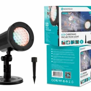Projetor LED Natalino Novoteck PL-002 com Padrões Variados para Decoração